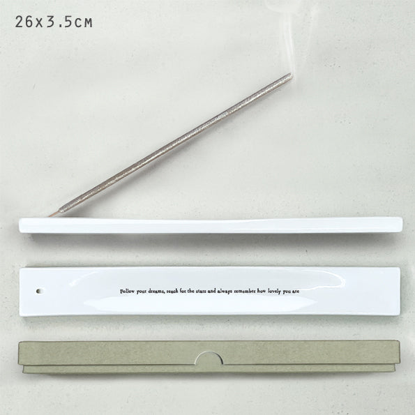 1010b Incense Holder - Follow your Dreams