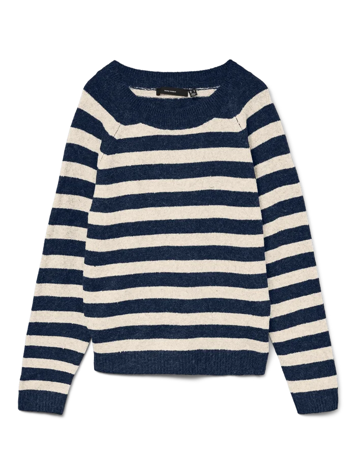 10201022 VMdoffy LS O-Neck Jumper