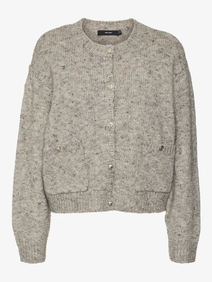 10319427 VMcontigo LS O-Neck Cardigan