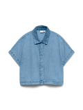 10344715 VMingeborg SS Denim Shirt