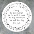 132 Porcelain Leaf Coaster