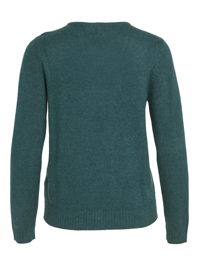 14042769 VIRIL V-Neck L/S Knit Top