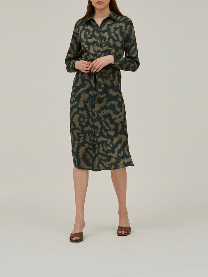 14095433 VIzoe Midi Shirt Dress