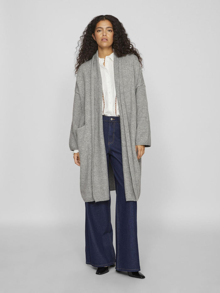 14103832 VIBlaza L/S Long Cardigan KA