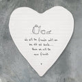 149 Porcelain Heart Coaster