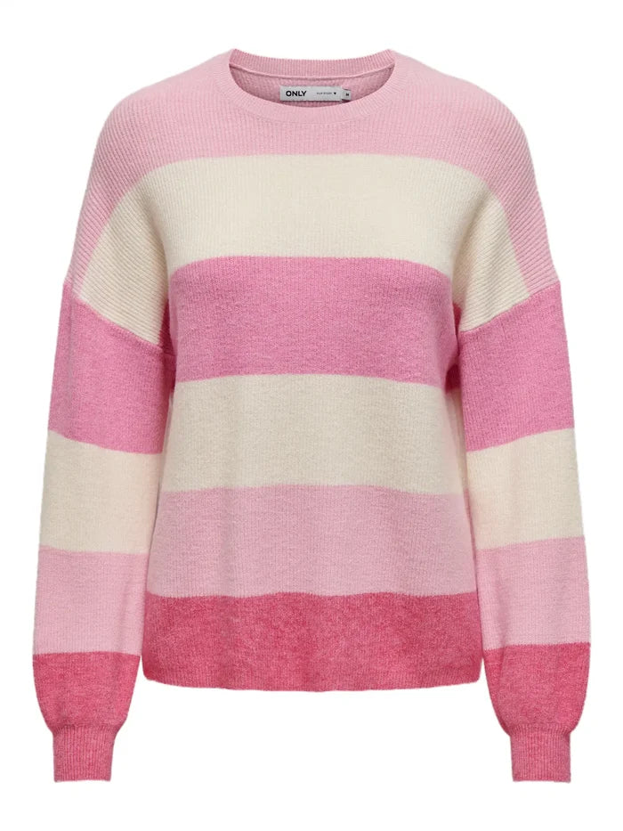15220044 ONLatia L/S Stripe Pullover
