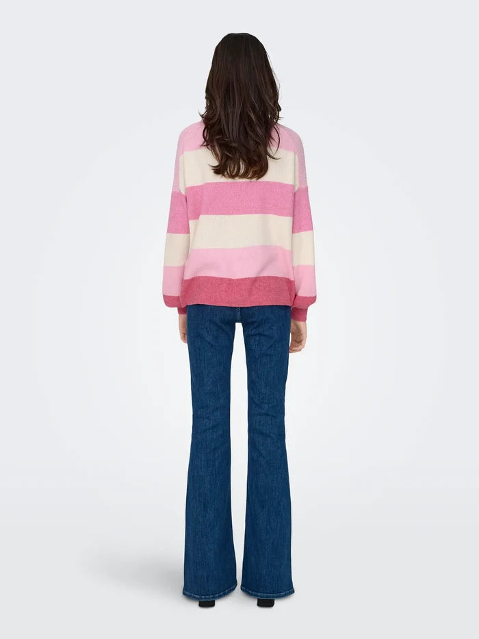 15220044 ONLatia L/S Stripe Pullover