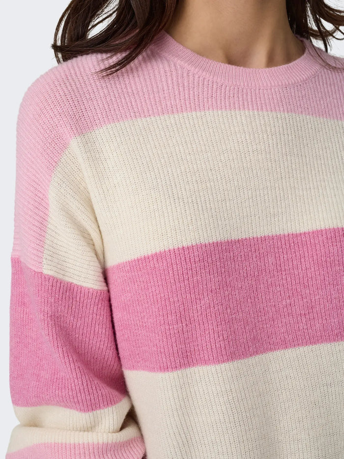 15220044 ONLatia L/S Stripe Pullover