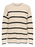15282385 ONLpernille LS Stripe O Neck Knt
