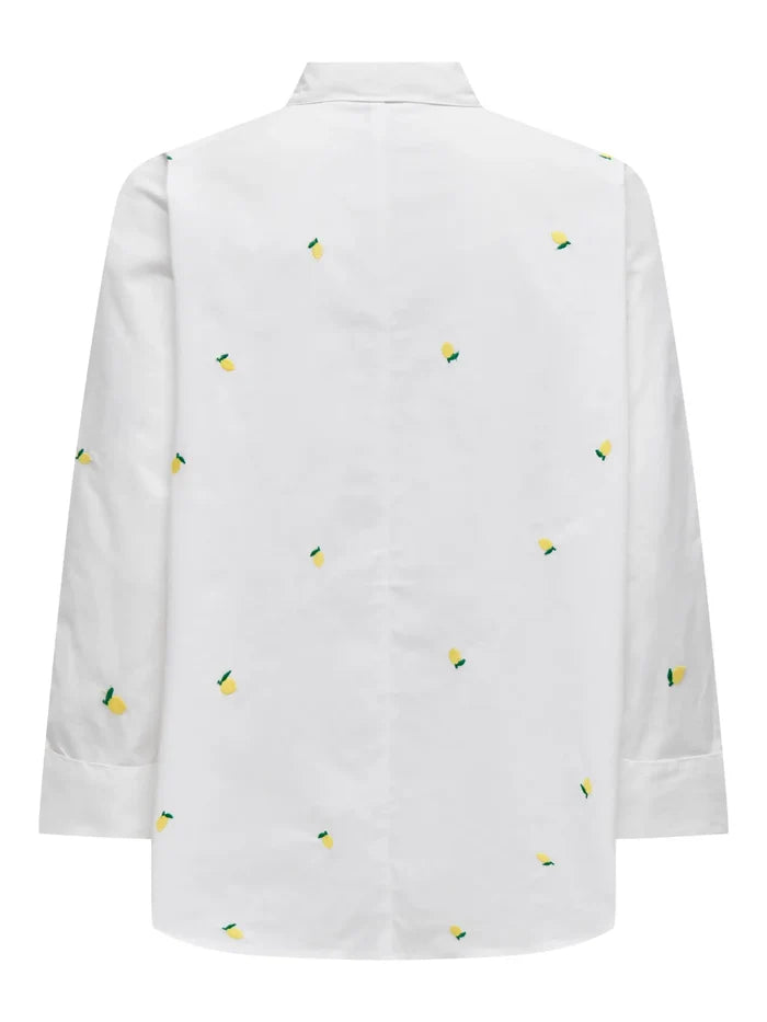 15283743 ONLnew lina Grace LS EMB Shirt WVN