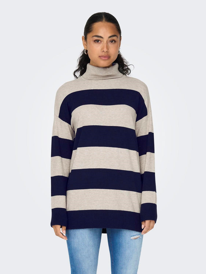 15294128 ONLibi LS Long Rollneck CC Knit