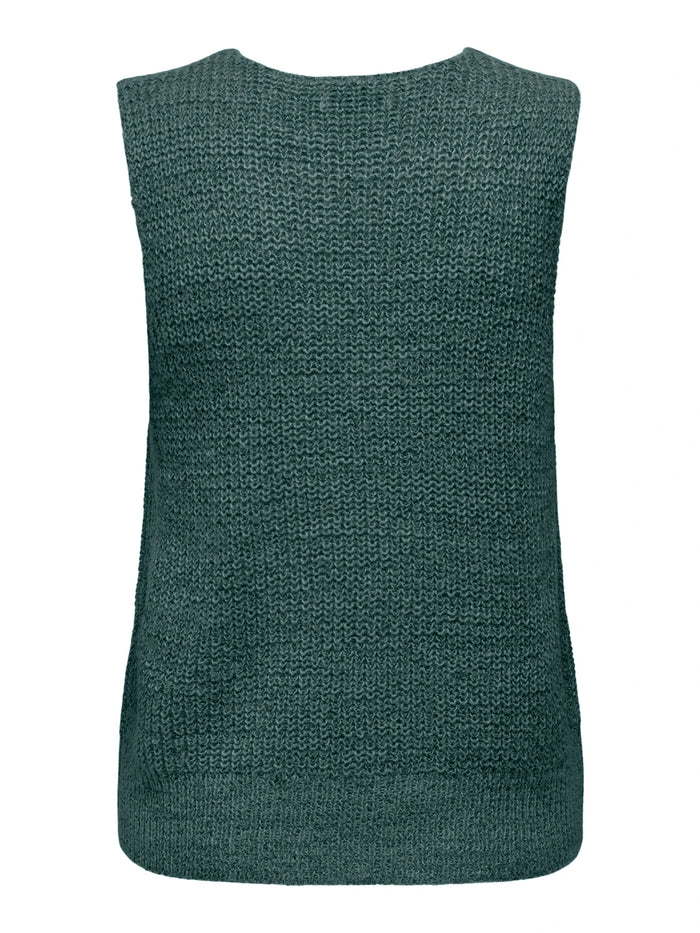 15300294 JDYmegan S/L V Neck Vest Knt