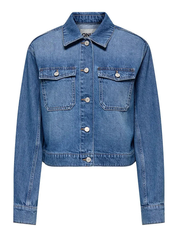 15339977 ONLlumi LS Jacket Dnm