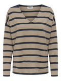 15340735 ONLamalio Life LS V neck knit