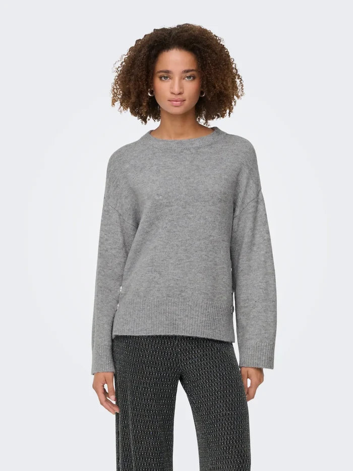 15350612 ONLRENE L/S Button Knit