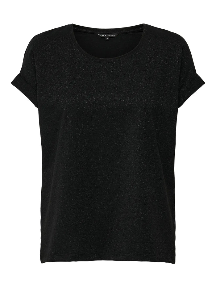 15356991 ONLmoster Glitter S/S Top