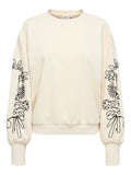 15363824 ONLbrooke L/S O-Neck Detail Sweatshirt