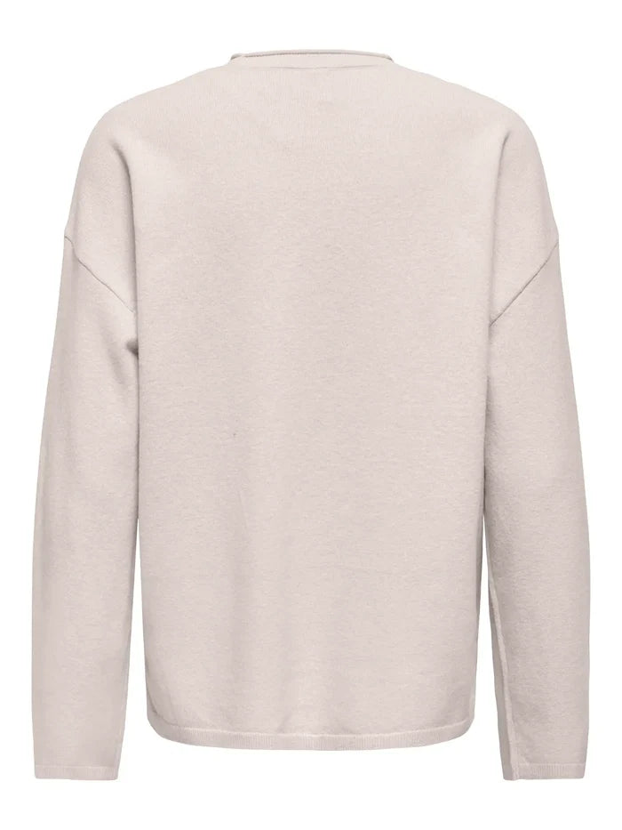 15368958 ONLloyal Amalio LS O Neck Knt