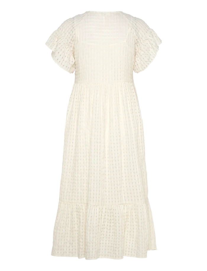 23038492 OBJvita S/S Long Dress Rep