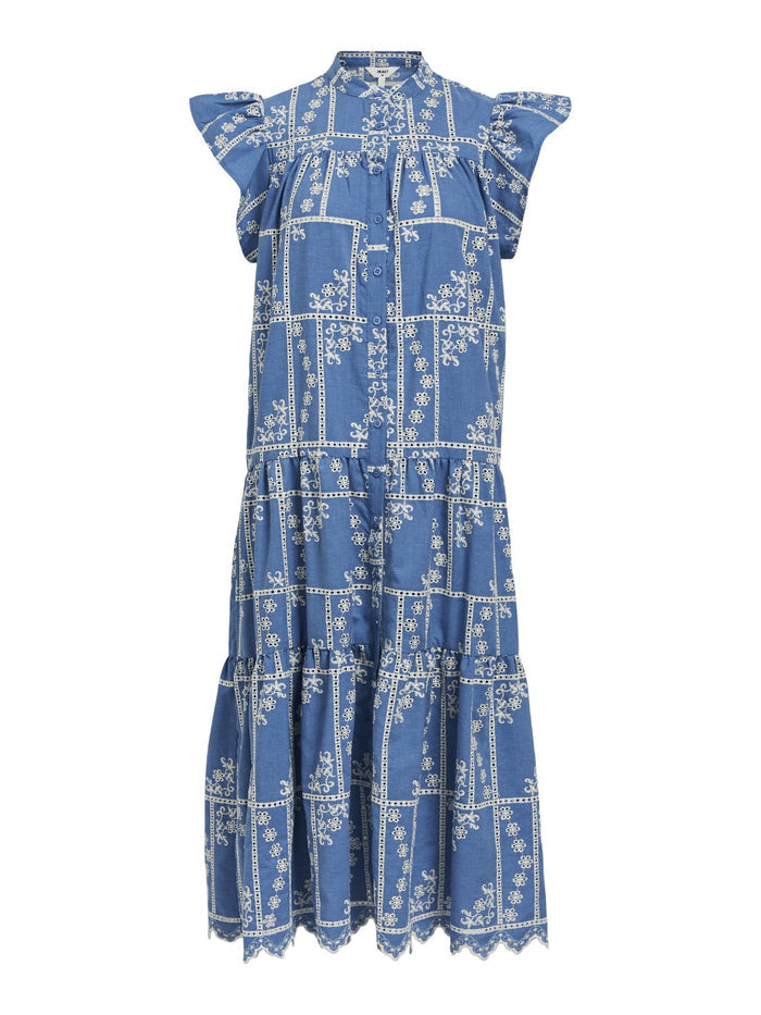 23044696 OBJchinna S/S Long Dress