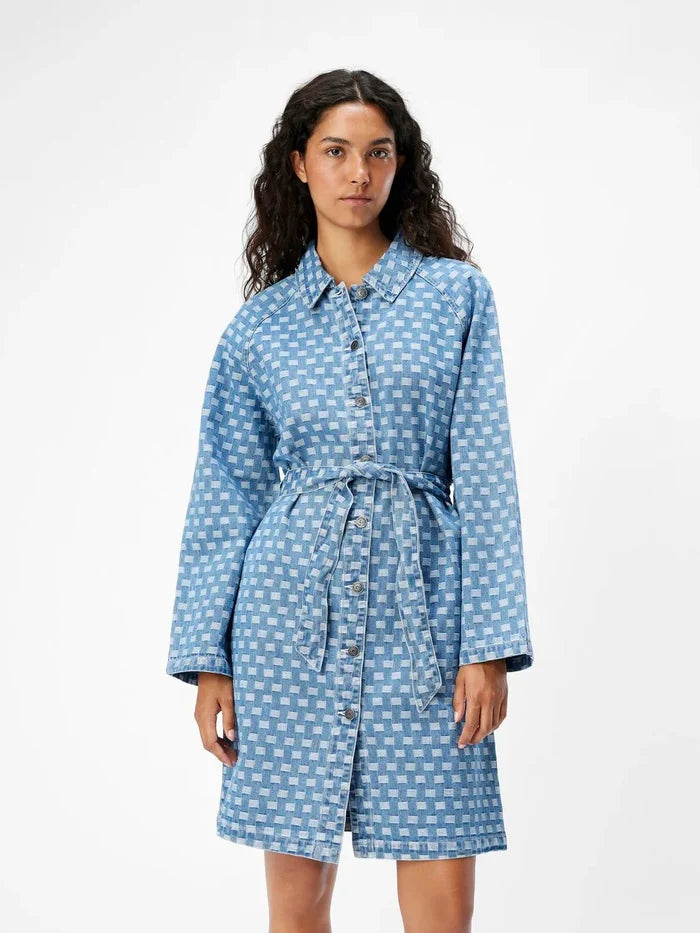 23044745 OBJHedda LO L/S Dress CC1 AW