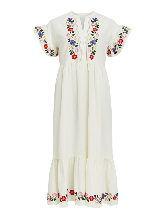 23045577 OBJcitta SS Long Lo Dress