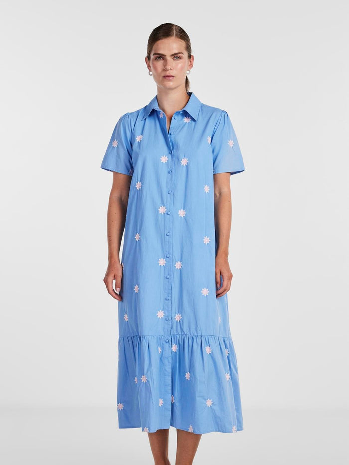 26033480 YASembi 2/4 Long Shirt Dress