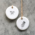4098 Floral Hanger - Thank You