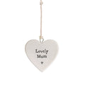 4169 Porcelain heart-Lovely mum
