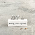 5567 Porcelain scene - Sending you the biggest