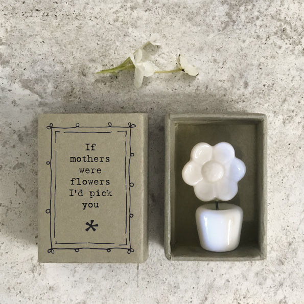 5656 Matchbox Flower pot - Mothers were flowers
