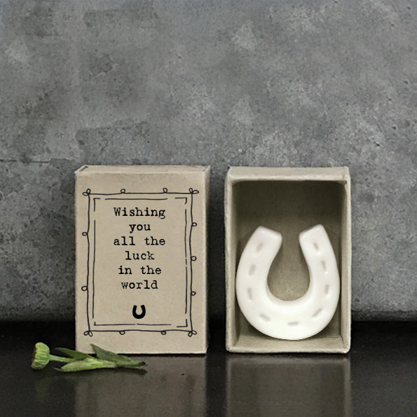 5664 Matchbox Horseshoe - Wishing you luck