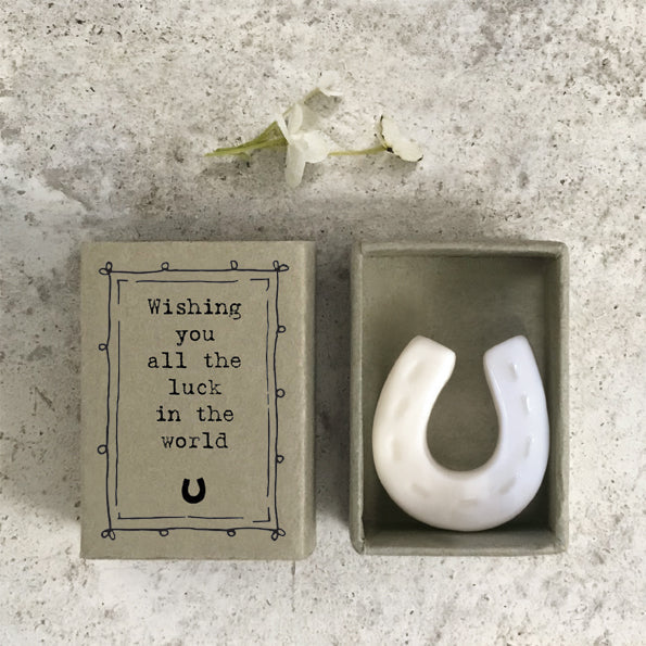 5664 Matchbox Horseshoe - Wishing you luck