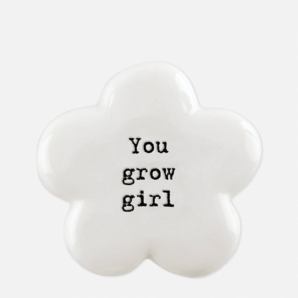 6726 -Flower token-You grow girl