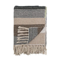 82054468 Isnel Throw Brown - Recycled Cotton