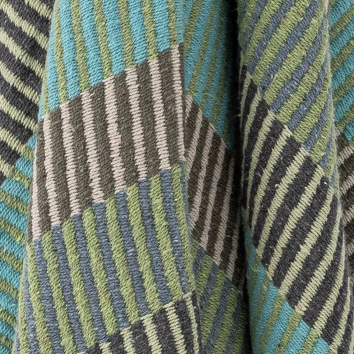 82059372 Isnel Throw Blue - Recycled Cotton