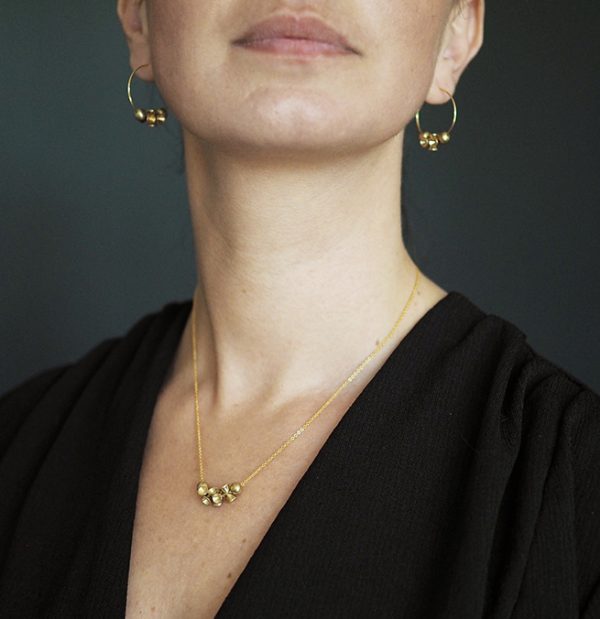 ABA/04 Abacus diabolo necklace