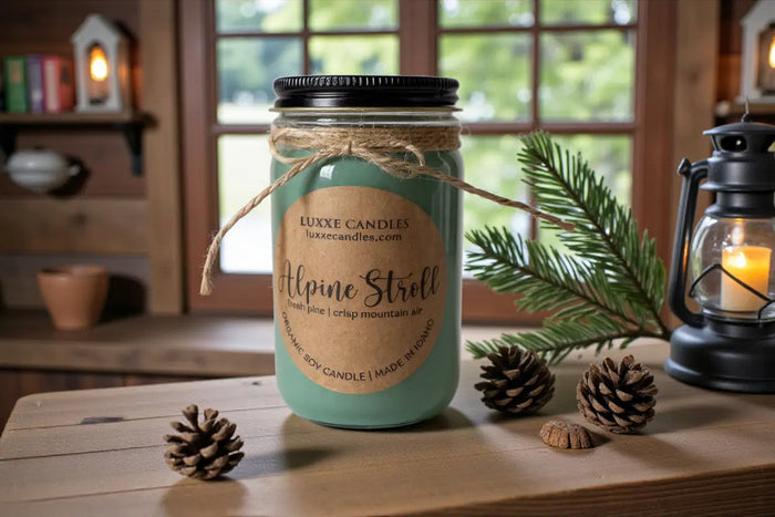Alpine Stroll Candle | Organic Soy Candle