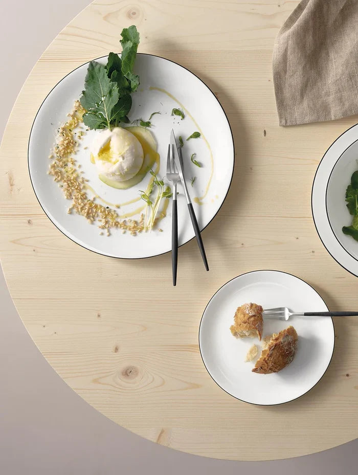 ASA Selection Ontbijtborden / Dessertborden A Table Ligne Noire ø 21 cm - 4 Stuks