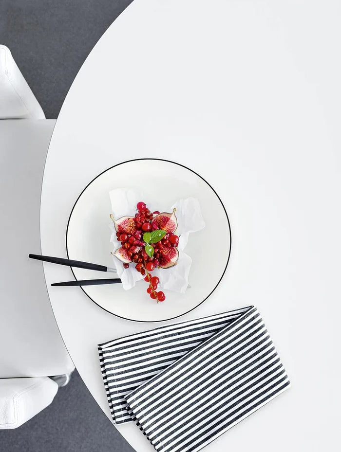 ASA Selection Ontbijtborden / Dessertborden A Table Ligne Noire ø 21 cm - 4 Stuks