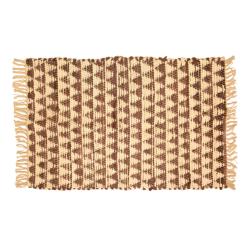 ASP2219 Chindi Rag Rug brown 60x90