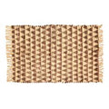 ASP2219 Chindi Rag Rug brown 60x90