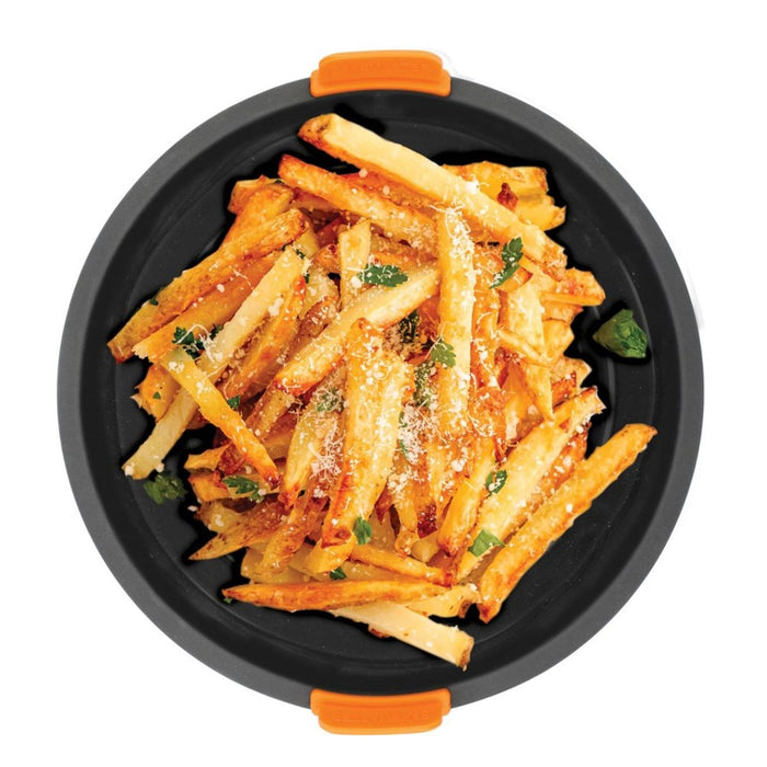 Bakemaster Reinforced Silicone Round Air Fryer Basket - 21cm