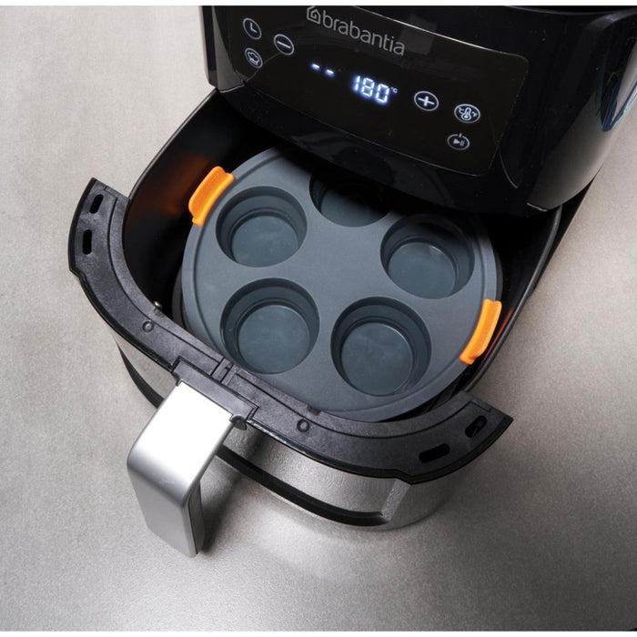 Bakemaster Reinforced Silicone Round Air Fryer Insert - 5 cup  - 21cm