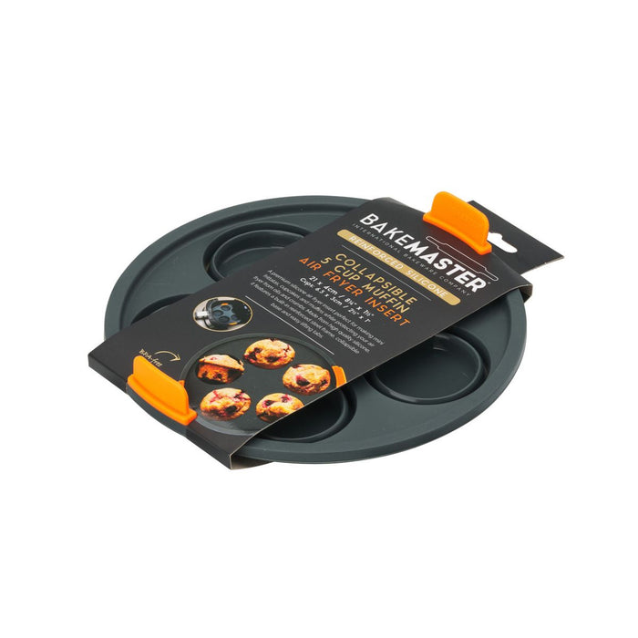 Bakemaster Reinforced Silicone Round Air Fryer Insert - 5 cup  - 21cm