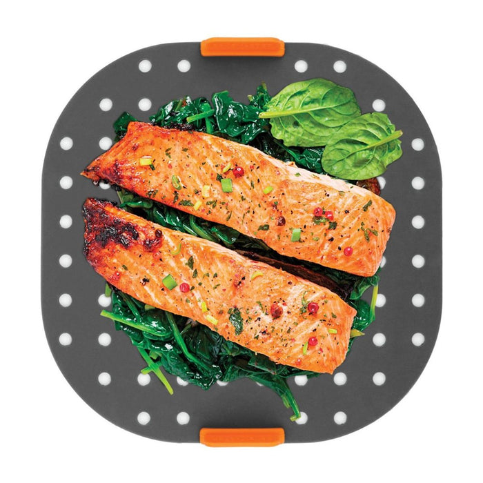 Bakemaster  Silicone Square Air Fryer Liner - 21 x 21cm