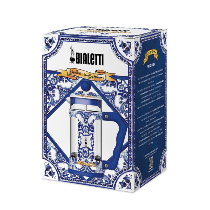 Bialetti Dolce&Gabbana Blu Mediterraneo Coffee Press - 2 Sizes