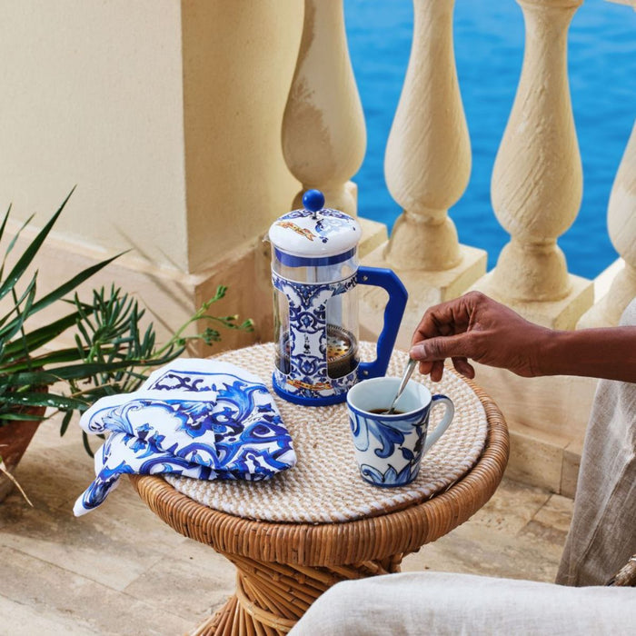 Bialetti Dolce&Gabbana Blu Mediterraneo Coffee Press - 2 Sizes