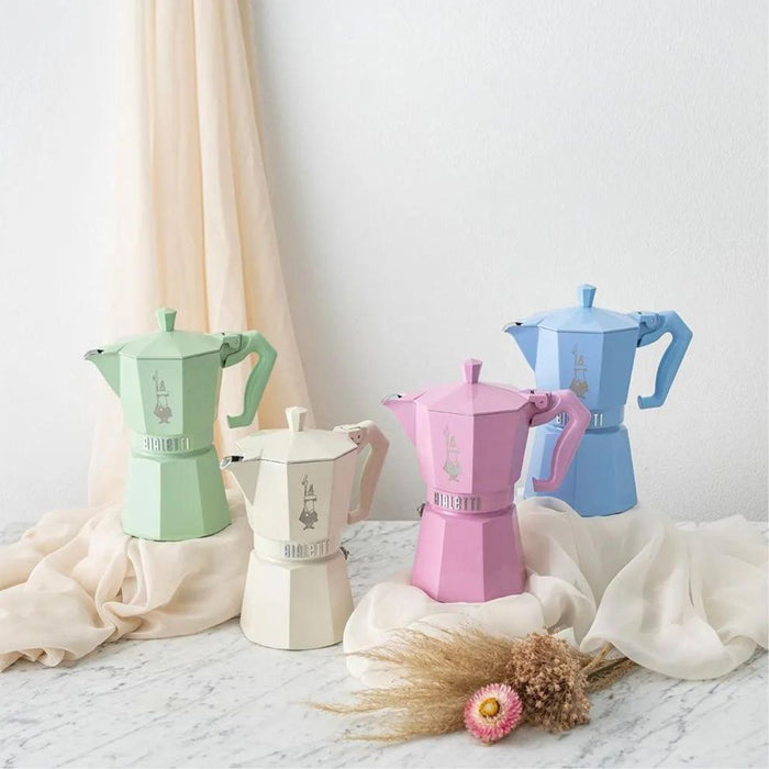 Bialetti Moka Exclusive Light Blue - 2 Sizes
