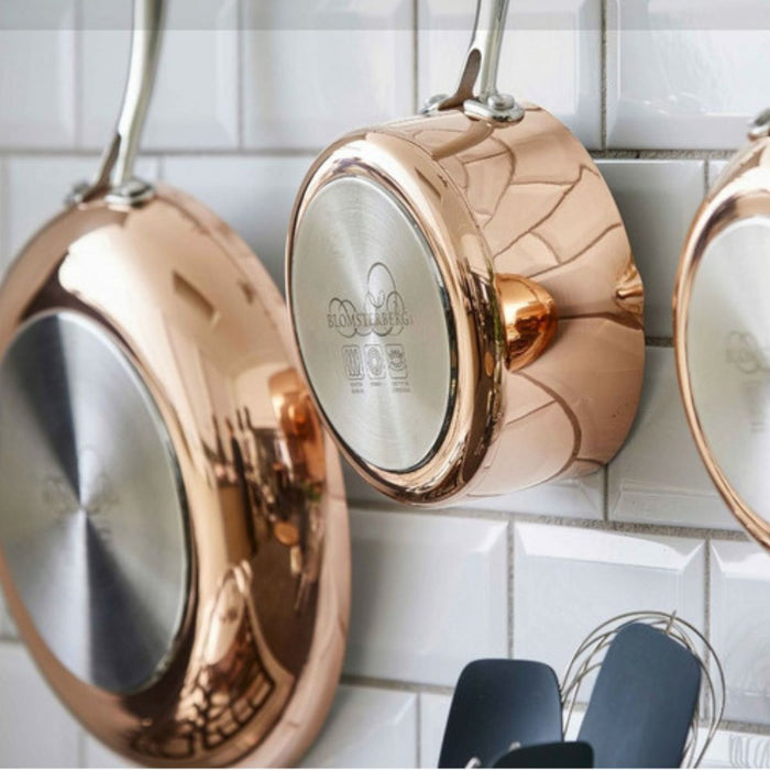 Blomsterberg Copper Frypan - 2 Sizes